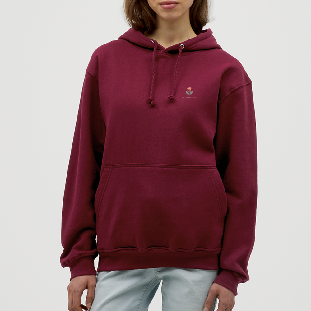 BloomVibes Hoodie - Bordeaux