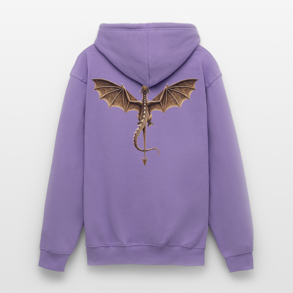 ✨ Mystischer Drachen Hoodie ✨ - Lavendel