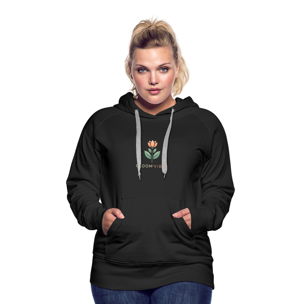 Girls Premium Hoodie - Schwarz