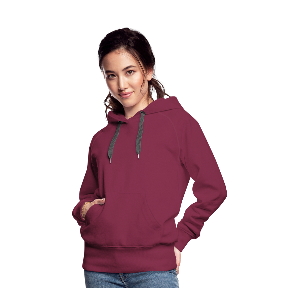 "TAKE IT EASY" Hoodie in Premiumqualität - Bordeaux