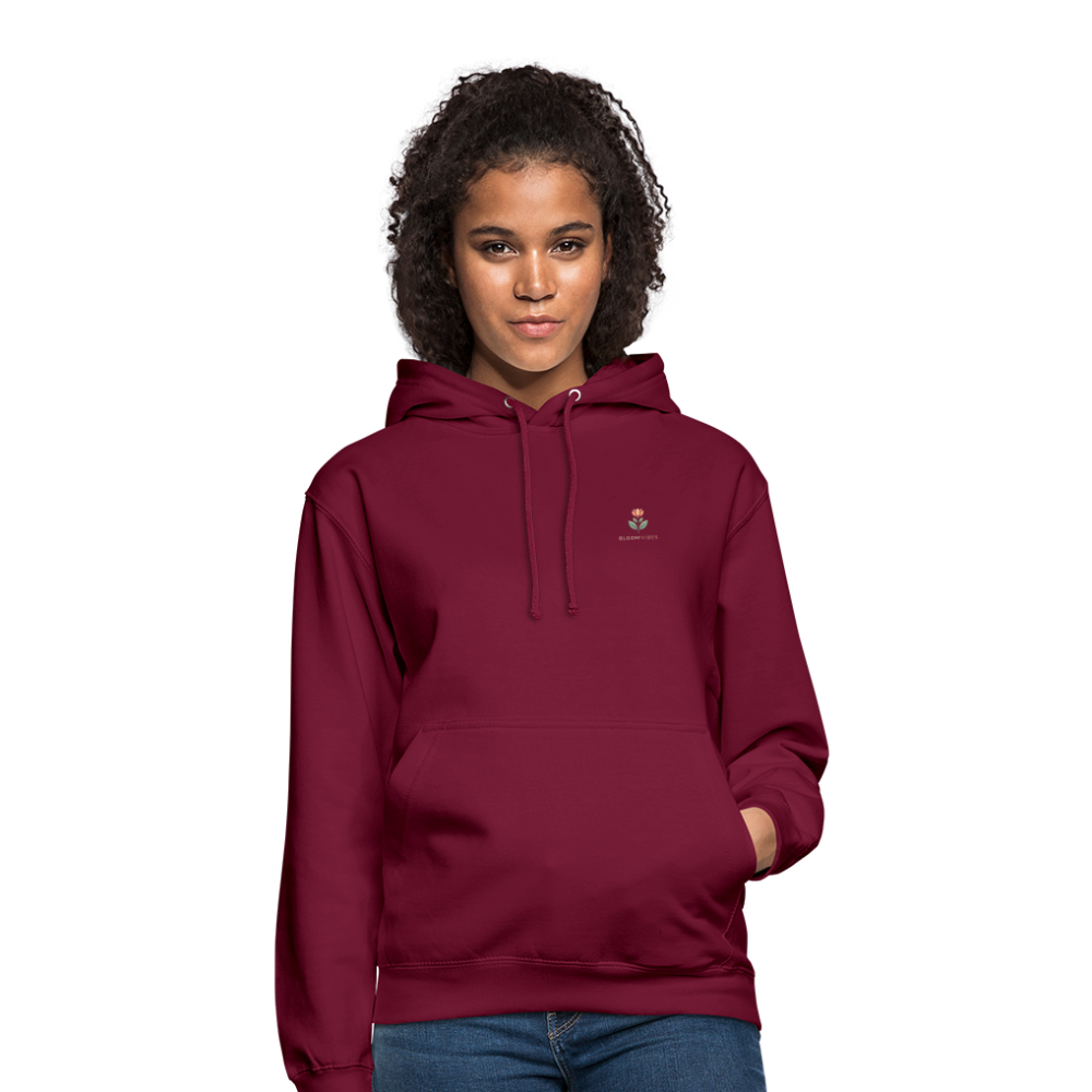 BloomVibes Hoodie - Bordeaux