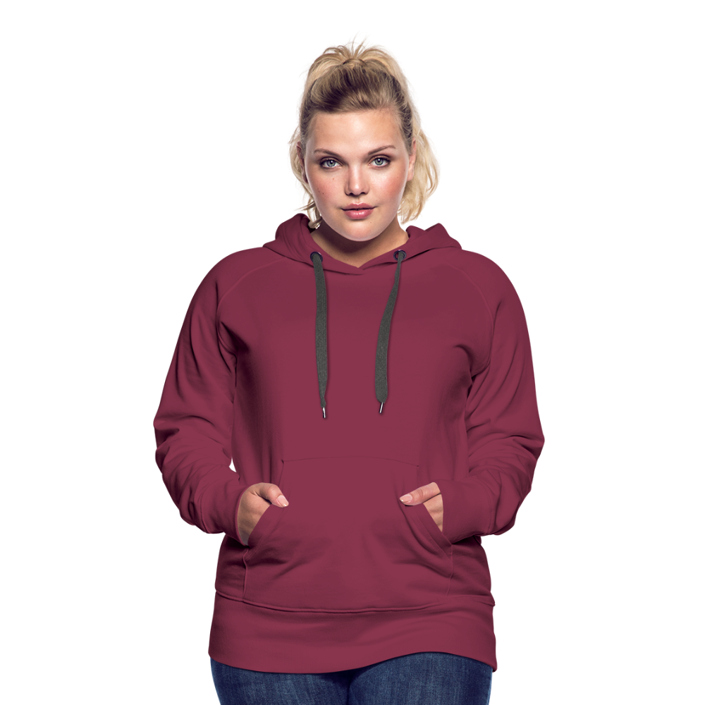 "TAKE IT EASY" Hoodie in Premiumqualität - Bordeaux