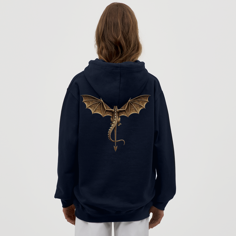 ✨ Mystischer Drachen Hoodie ✨ - Navy