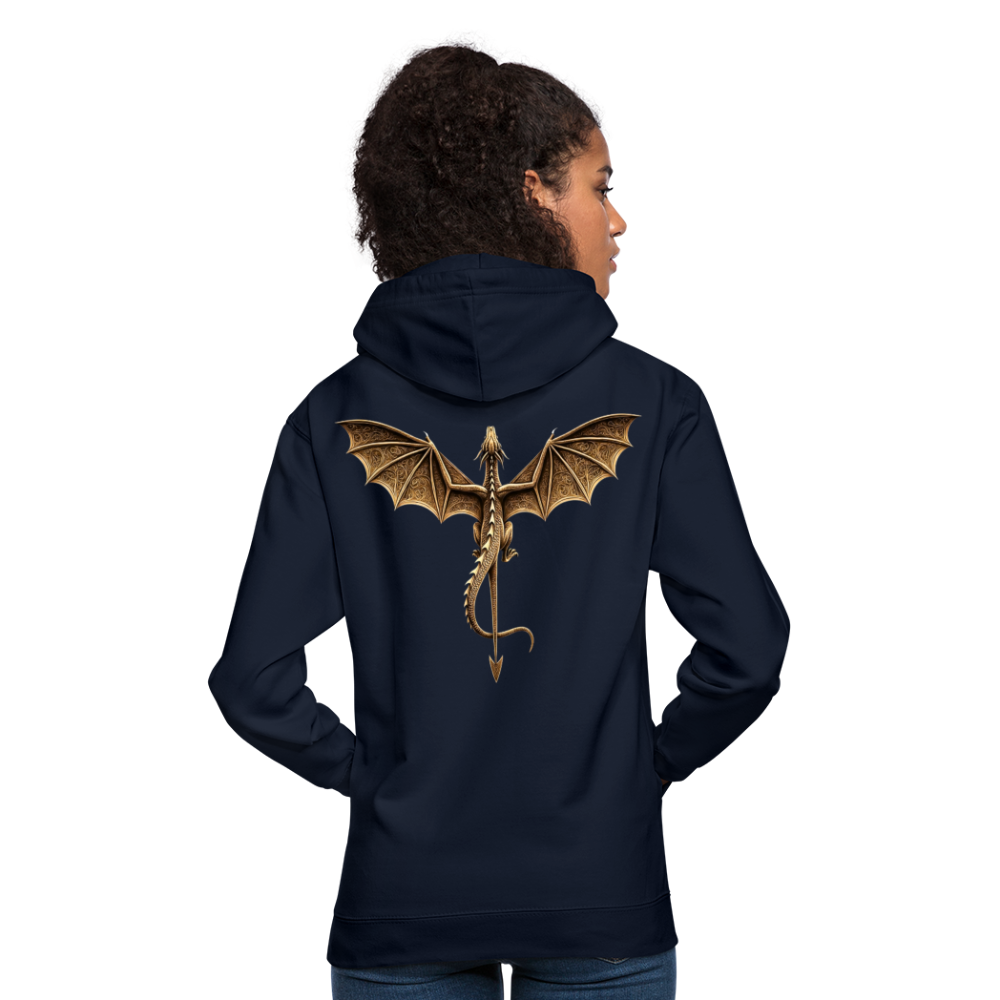 ✨ Mystischer Drachen Hoodie ✨ - Navy