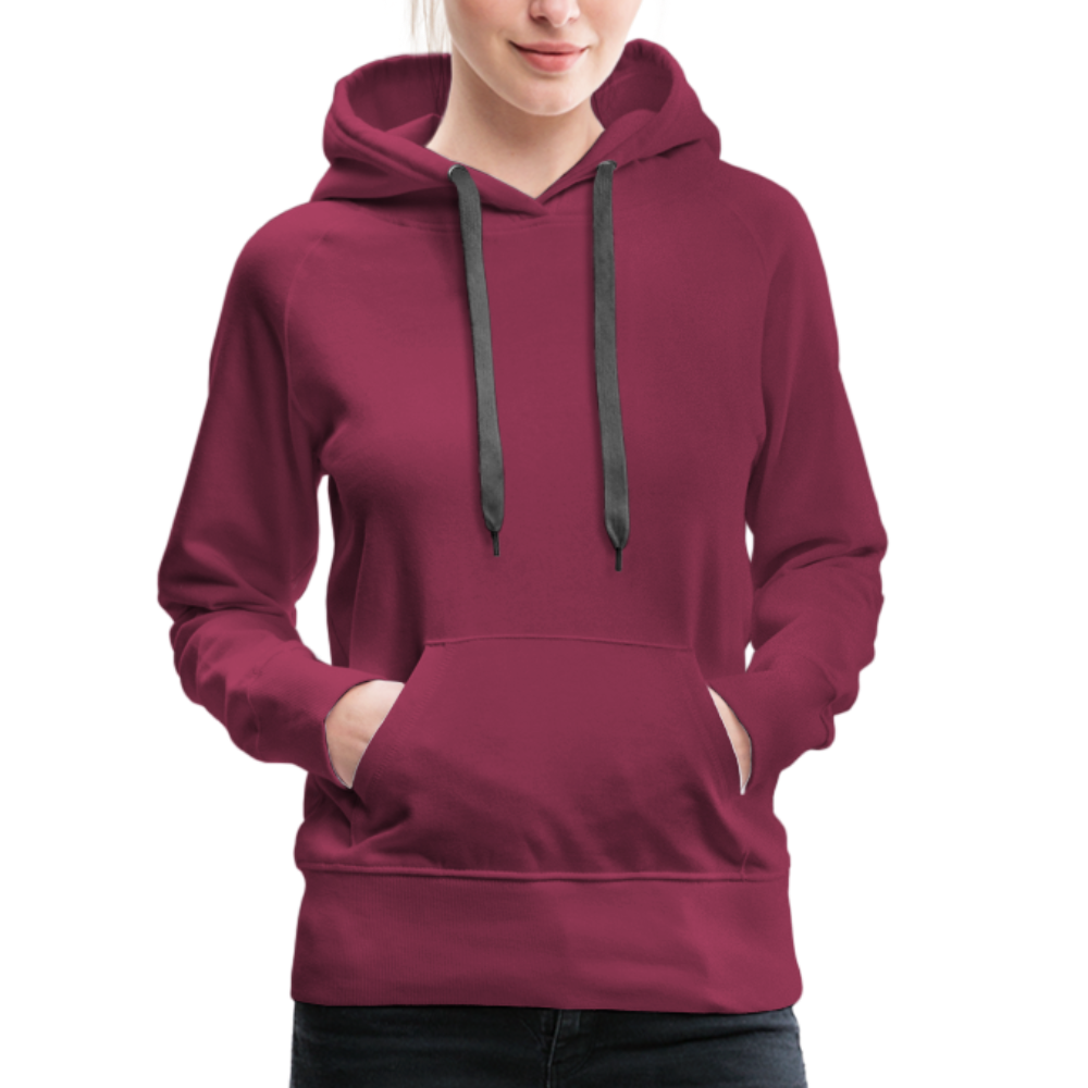 "TAKE IT EASY" Hoodie in Premiumqualität - Bordeaux