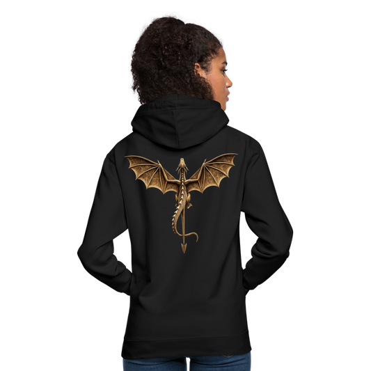 ✨ Mystischer Drachen Hoodie ✨ - Schwarz