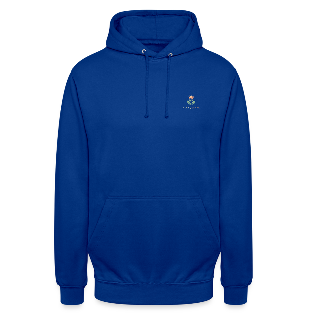 BloomVibes Hoodie - Royalblau