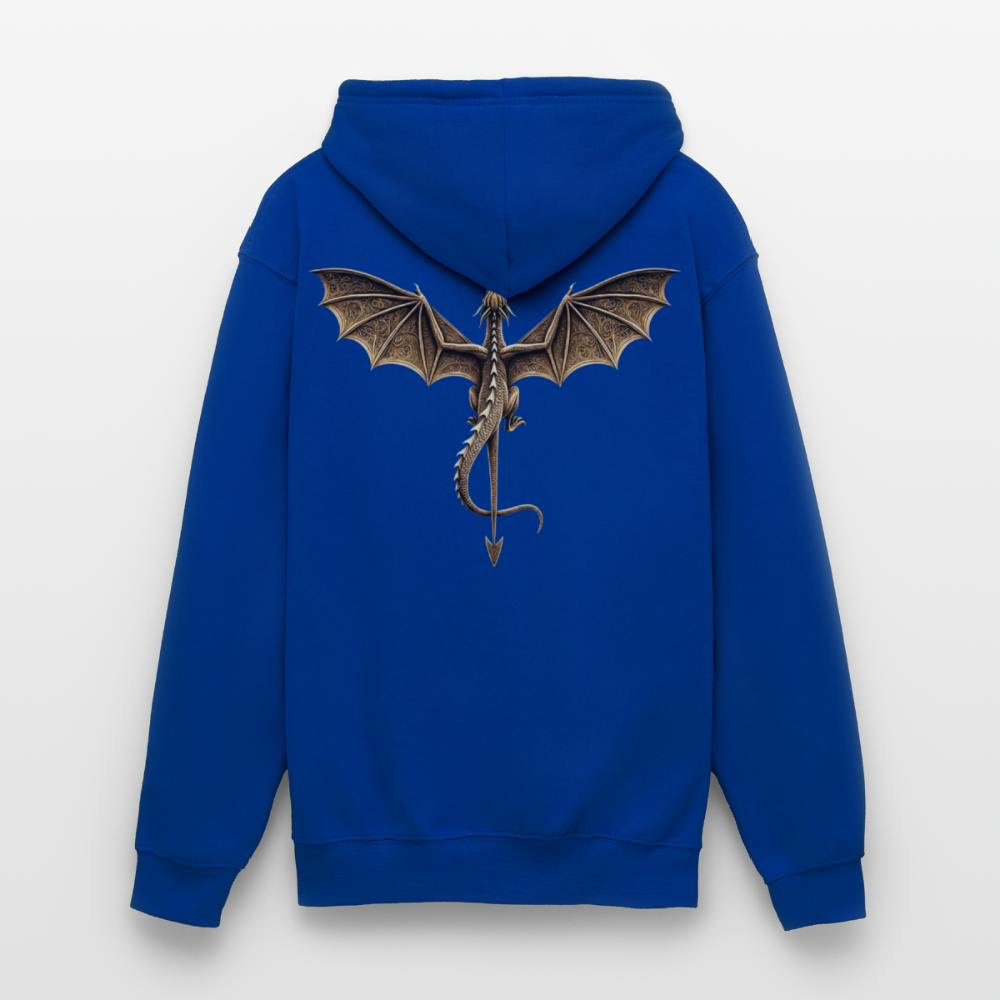 ✨ Mystischer Drachen Hoodie ✨ - Royalblau