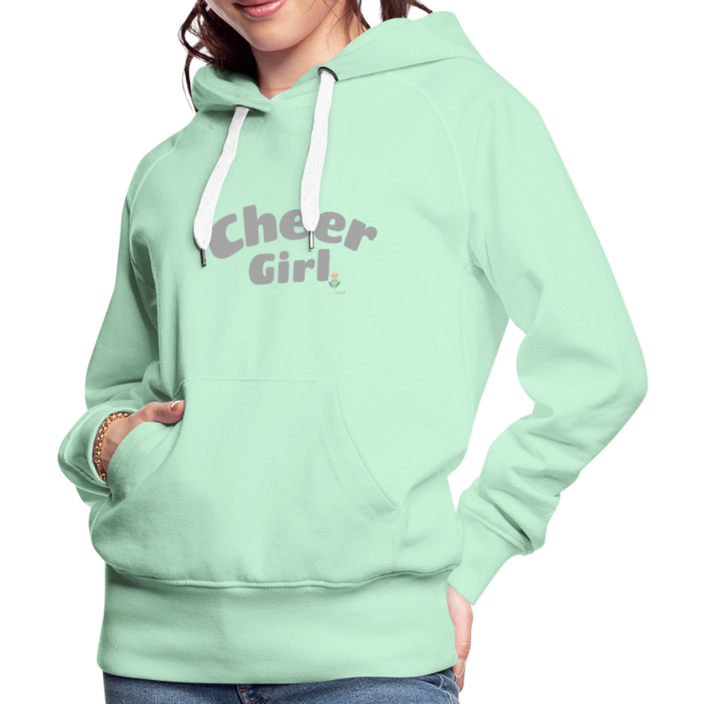 Cheer Girl Hoodie - helles Mintgrün