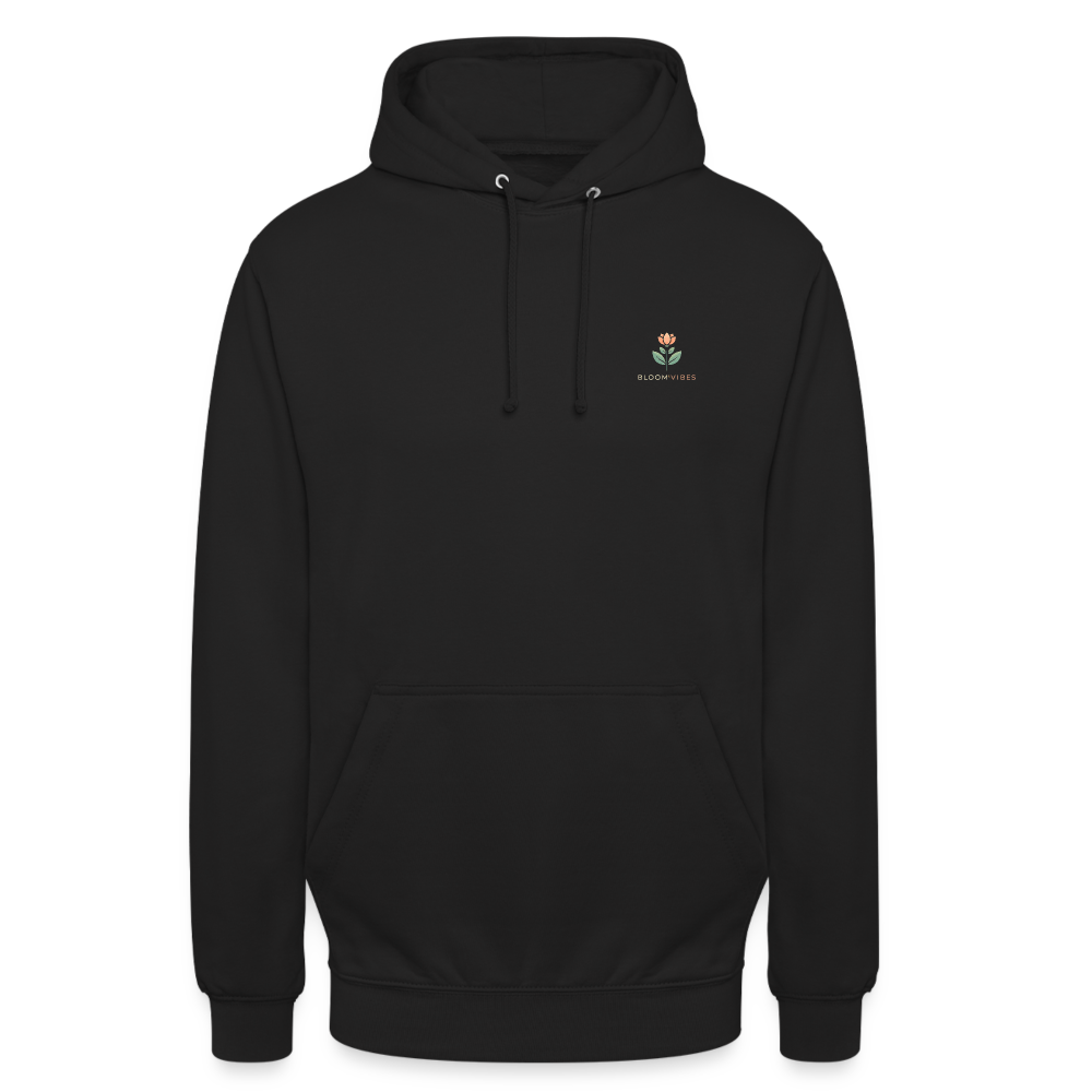 BloomVibes Hoodie - Schwarz