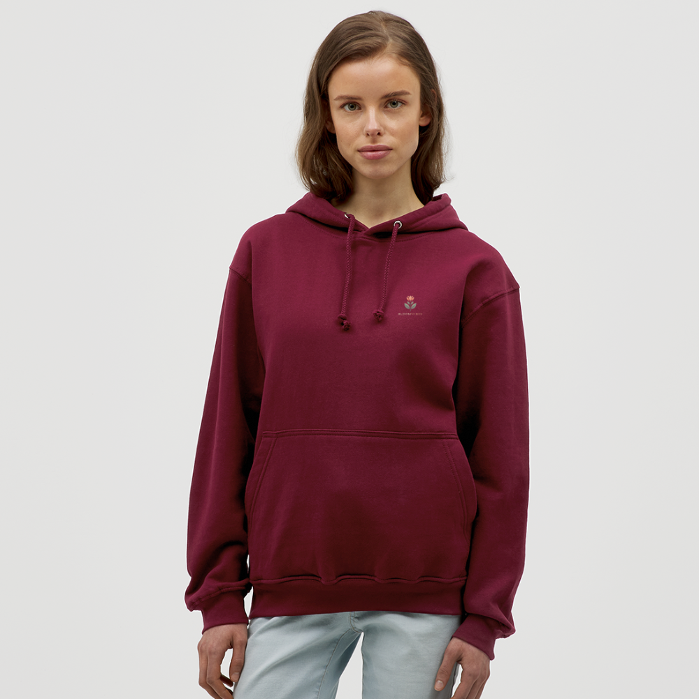 BloomVibes Hoodie - Bordeaux