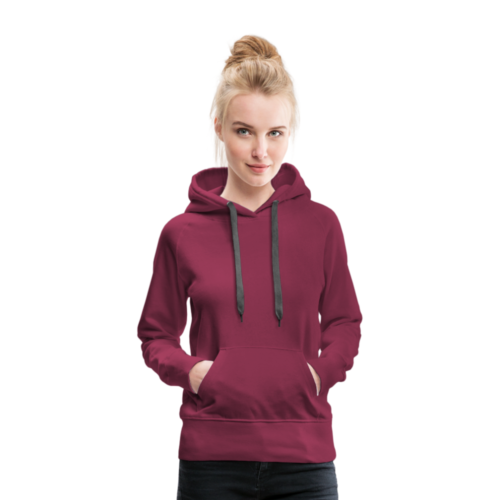 "TAKE IT EASY" Hoodie in Premiumqualität - Bordeaux