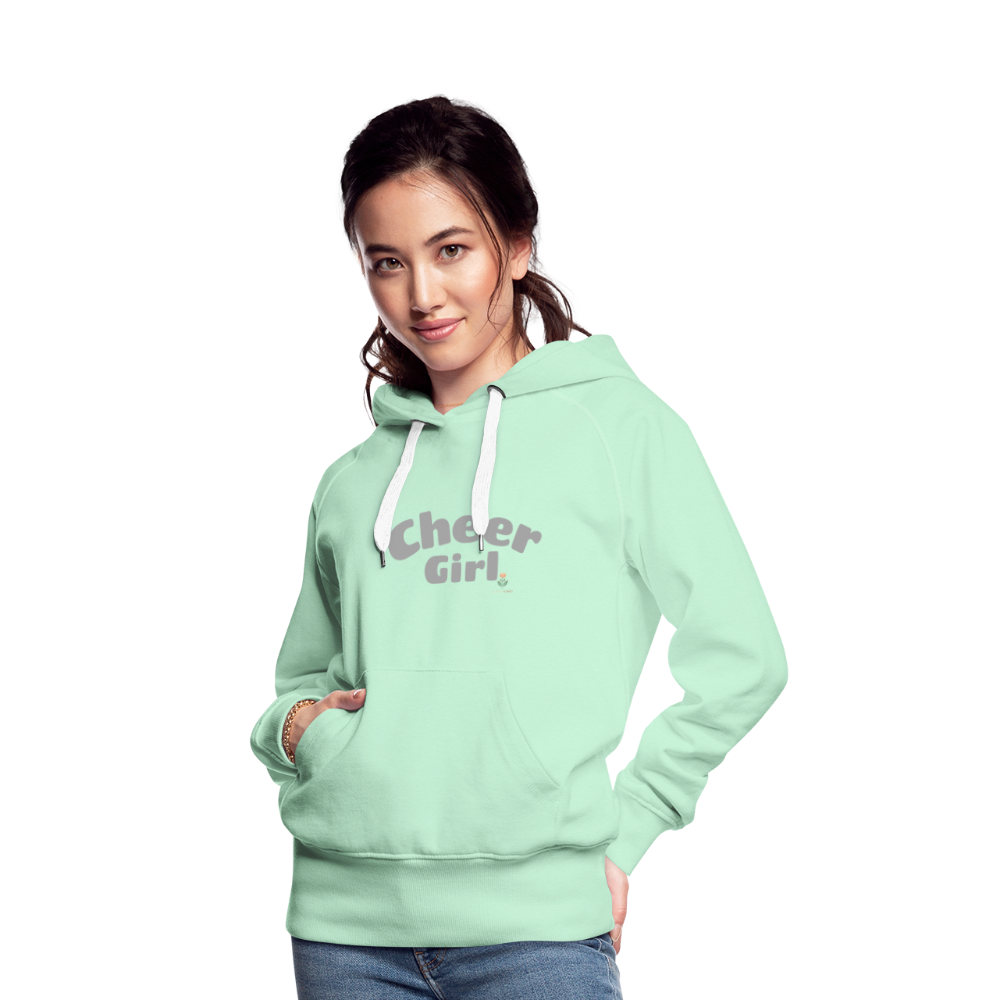 Cheer Girl Hoodie - helles Mintgrün