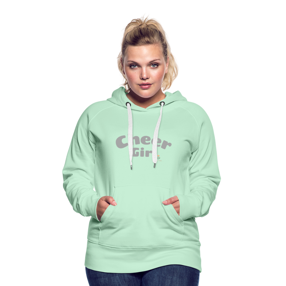 Cheer Girl Hoodie - helles Mintgrün