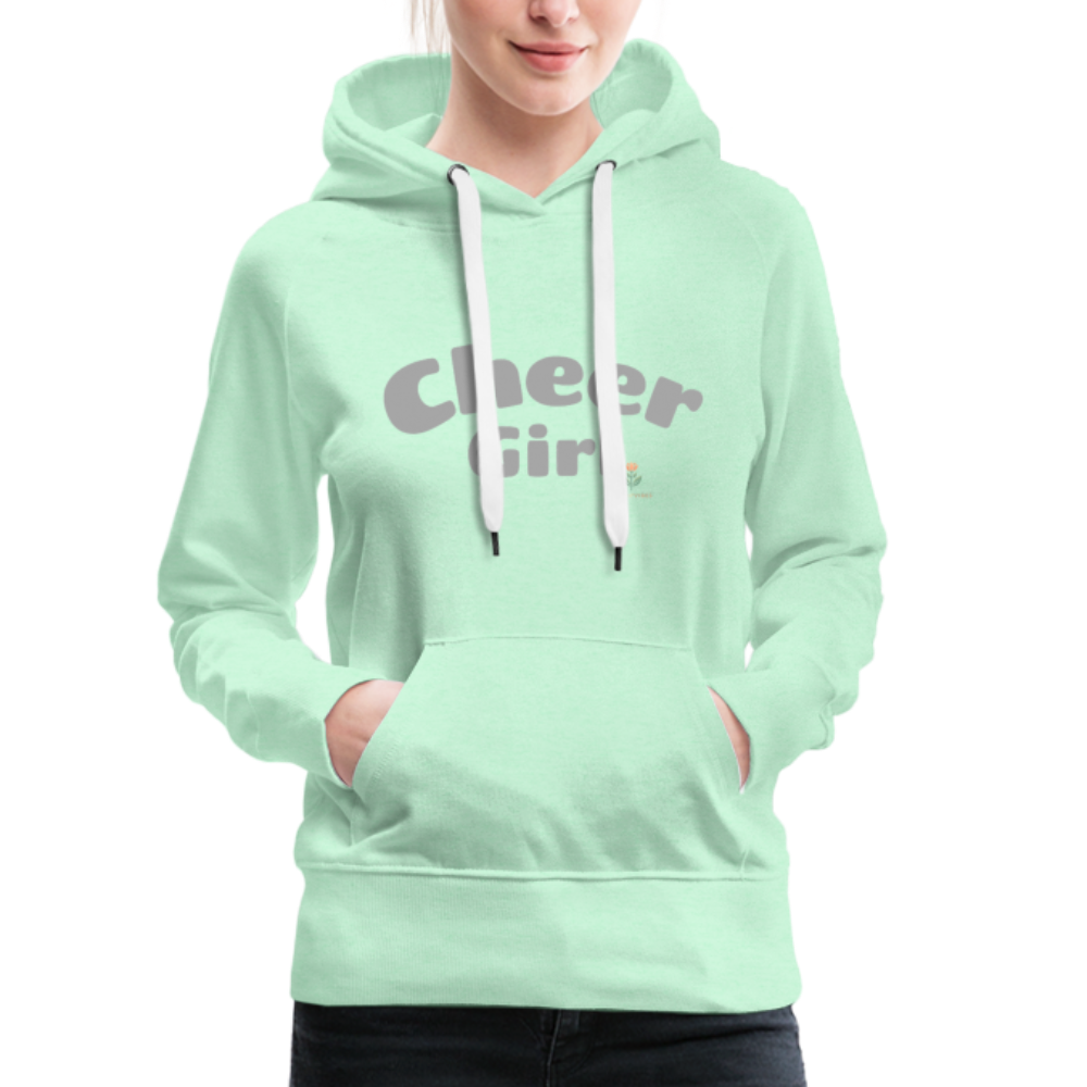 Cheer Girl Hoodie - helles Mintgrün