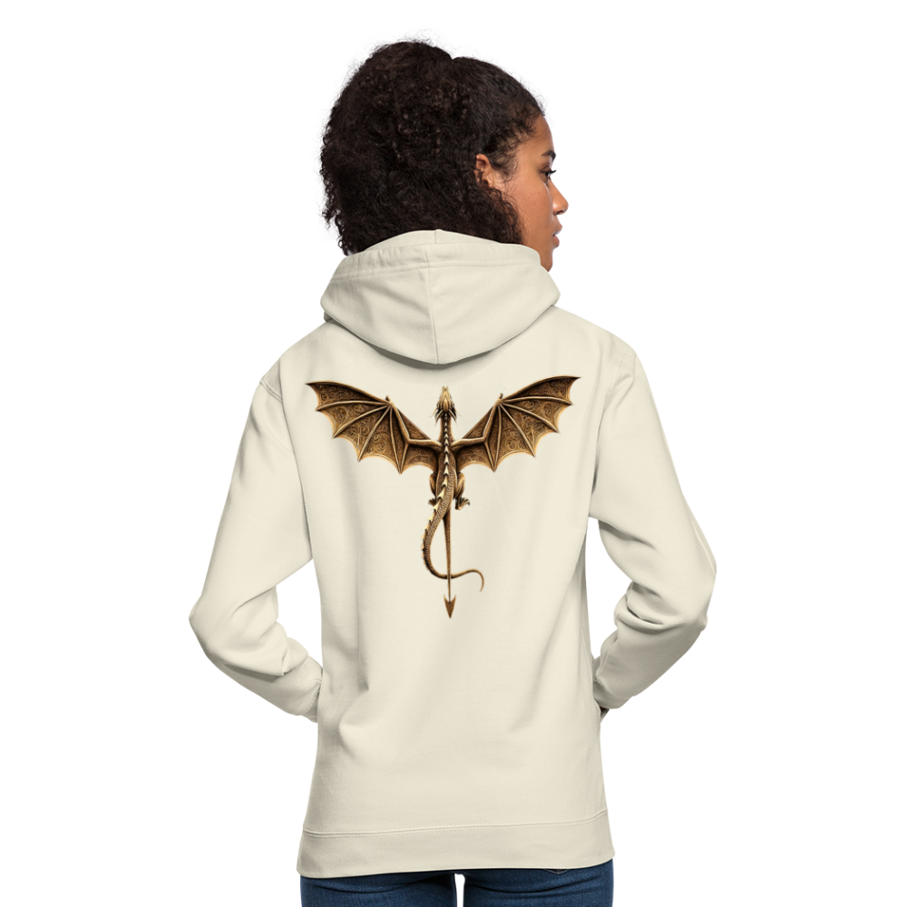 ✨ Mystischer Drachen Hoodie ✨ - Vanille-Milchshake