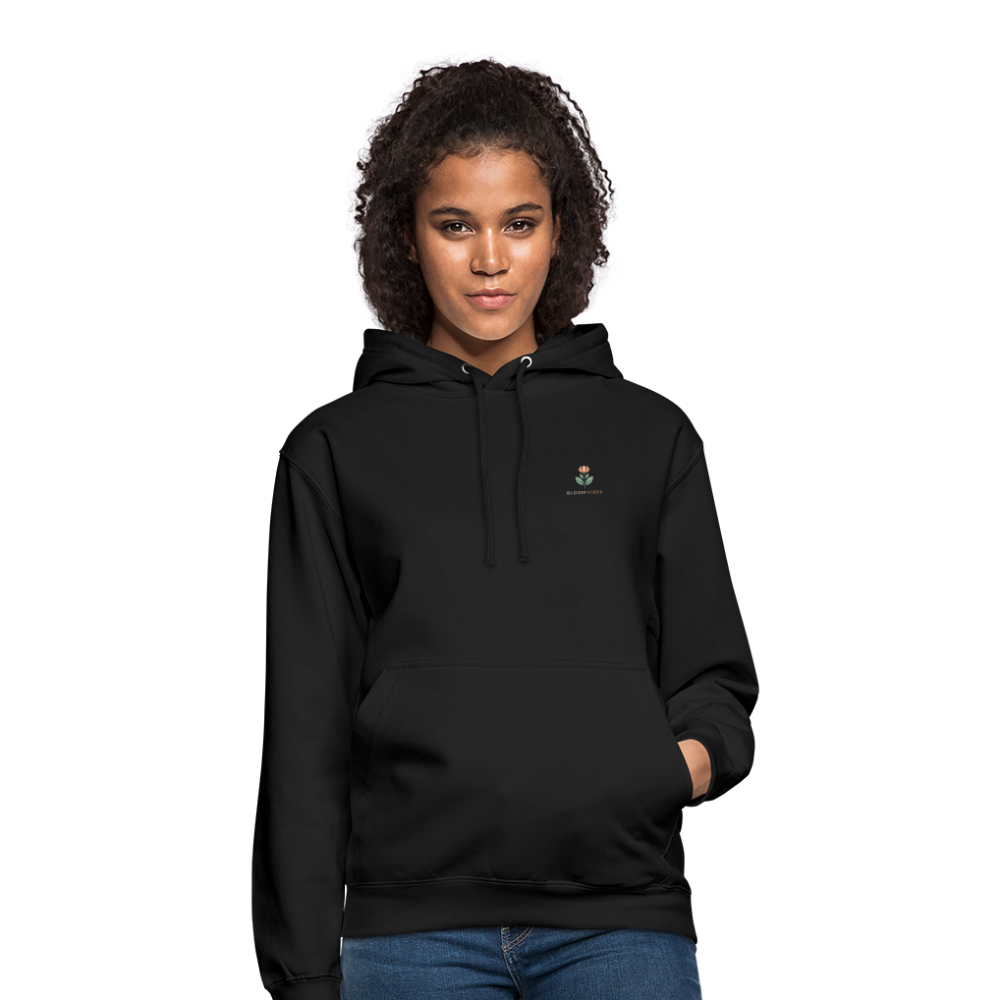 BloomVibes Hoodie - Schwarz