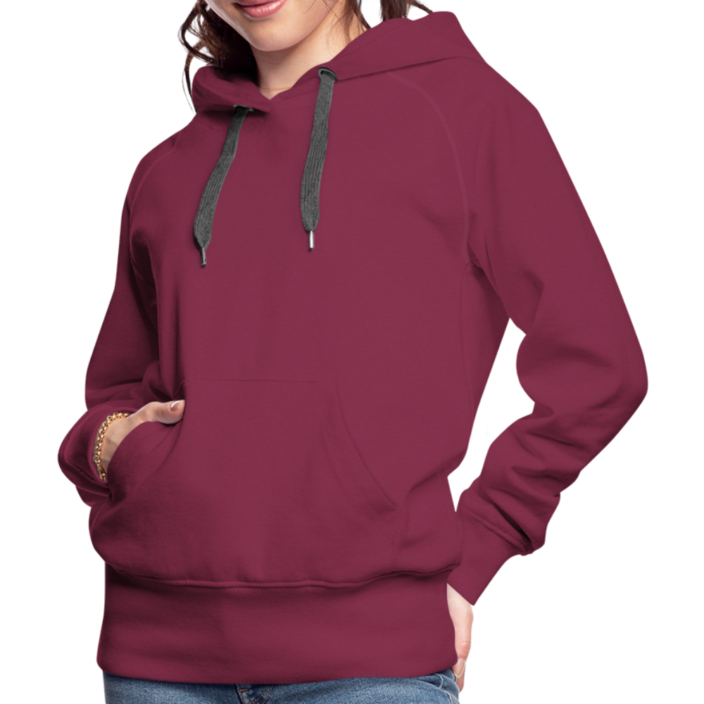 "TAKE IT EASY" Hoodie in Premiumqualität - Bordeaux